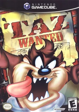 Taz - Wanted box cover front